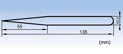 Прецизионные ультратонкие пинцеты из нержавеющей стали серии 00-JP
