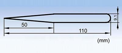 Короткие ультратонкие пинцеты серии ST-10