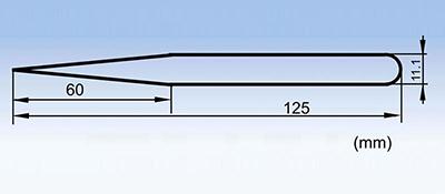 Заостренные пинцеты из нержавеющий стали серии ESD-16