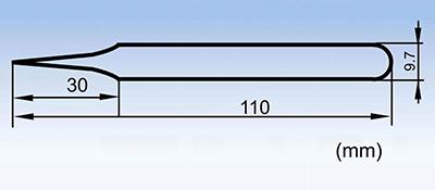 Антистатические пинцеты с загнутыми концами серии ESD-15