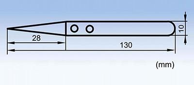 Термоустойчивые пинцеты с керамическими наконечниками серии 72-MZ